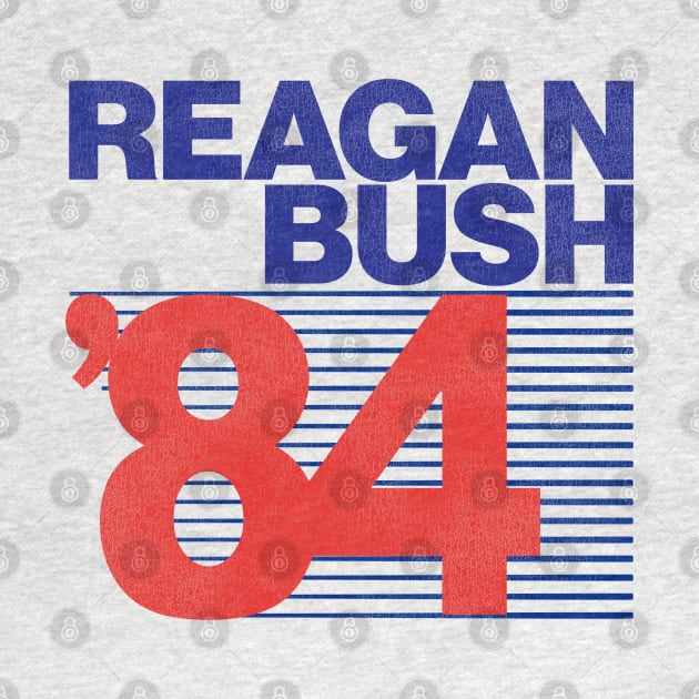 Reagan Bush '84 by darklordpug